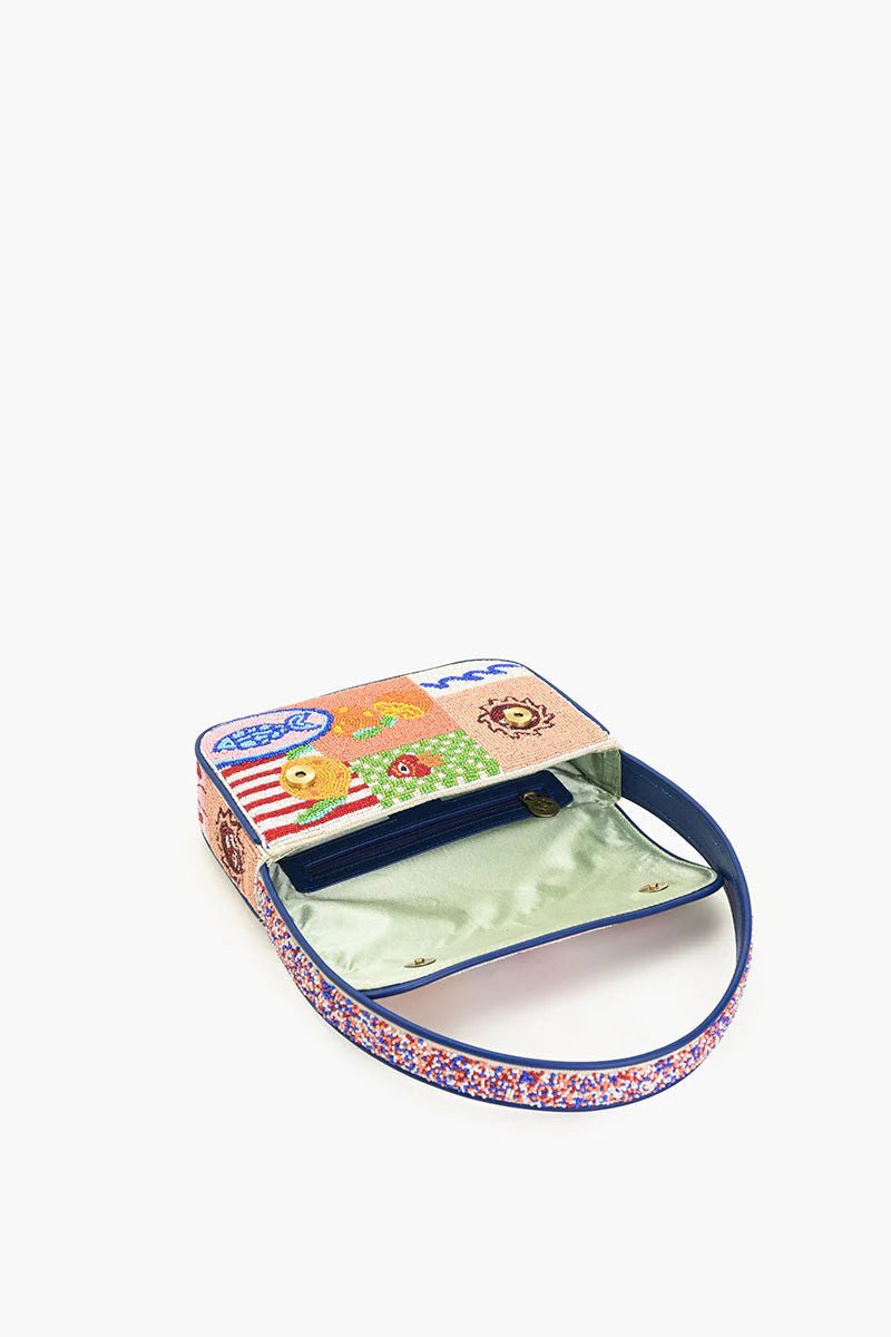 Sun & Sea Beaded Shoulder Bag - Flea Boutiques