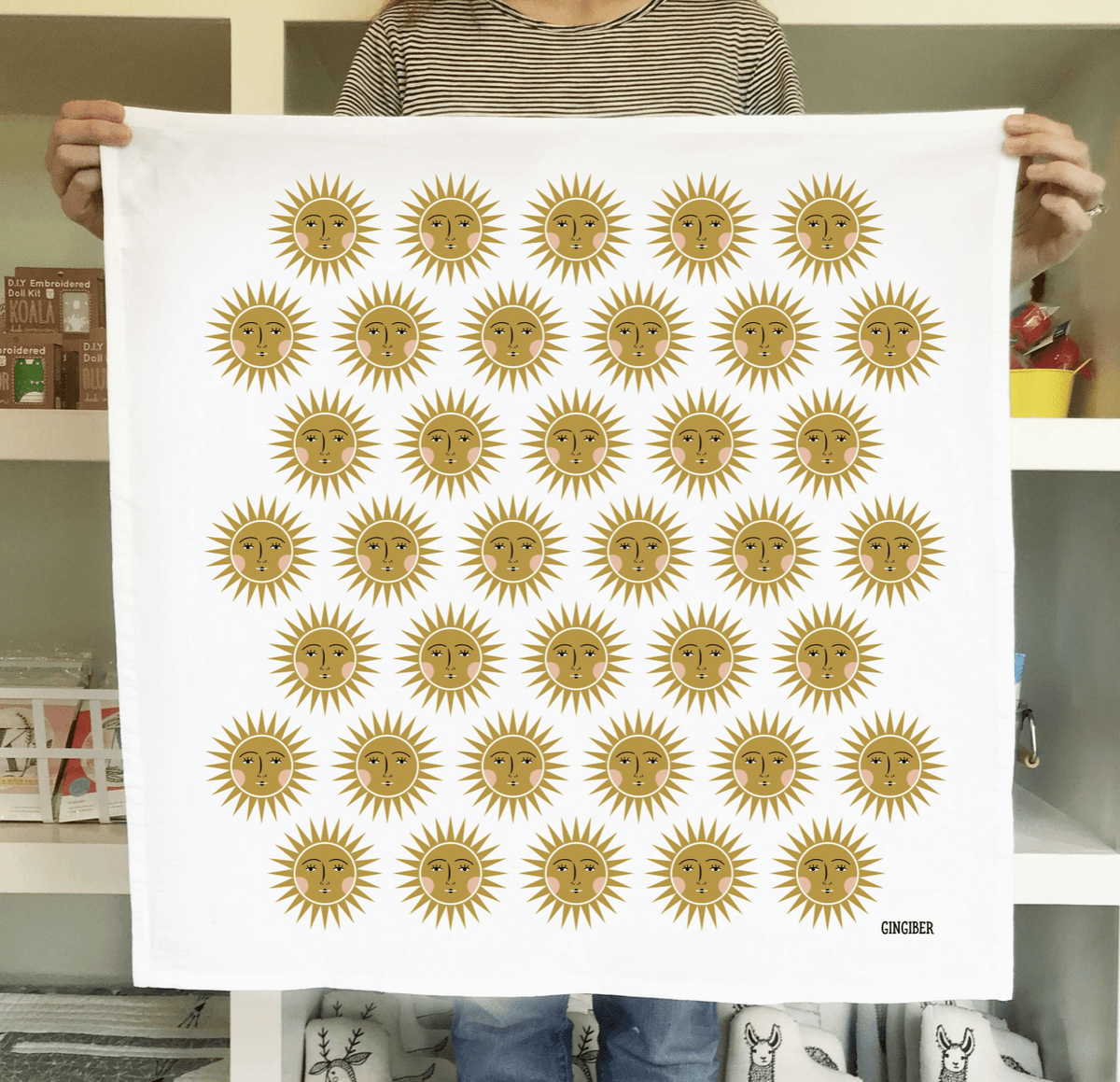Sun Tea Towel - Flea Boutiques