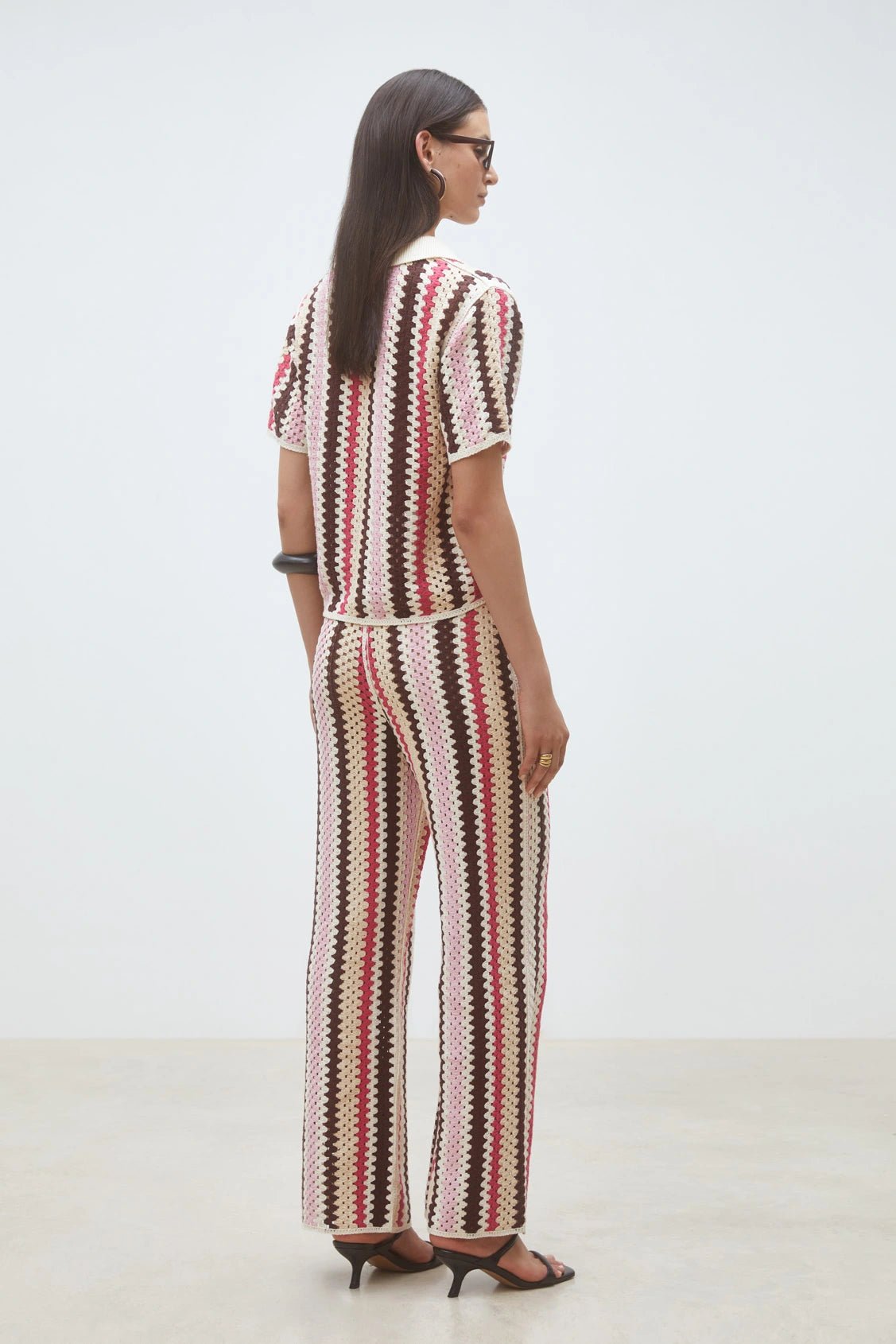 Suncoo Gigi Knitted Polo Shirt - Flea Boutiques