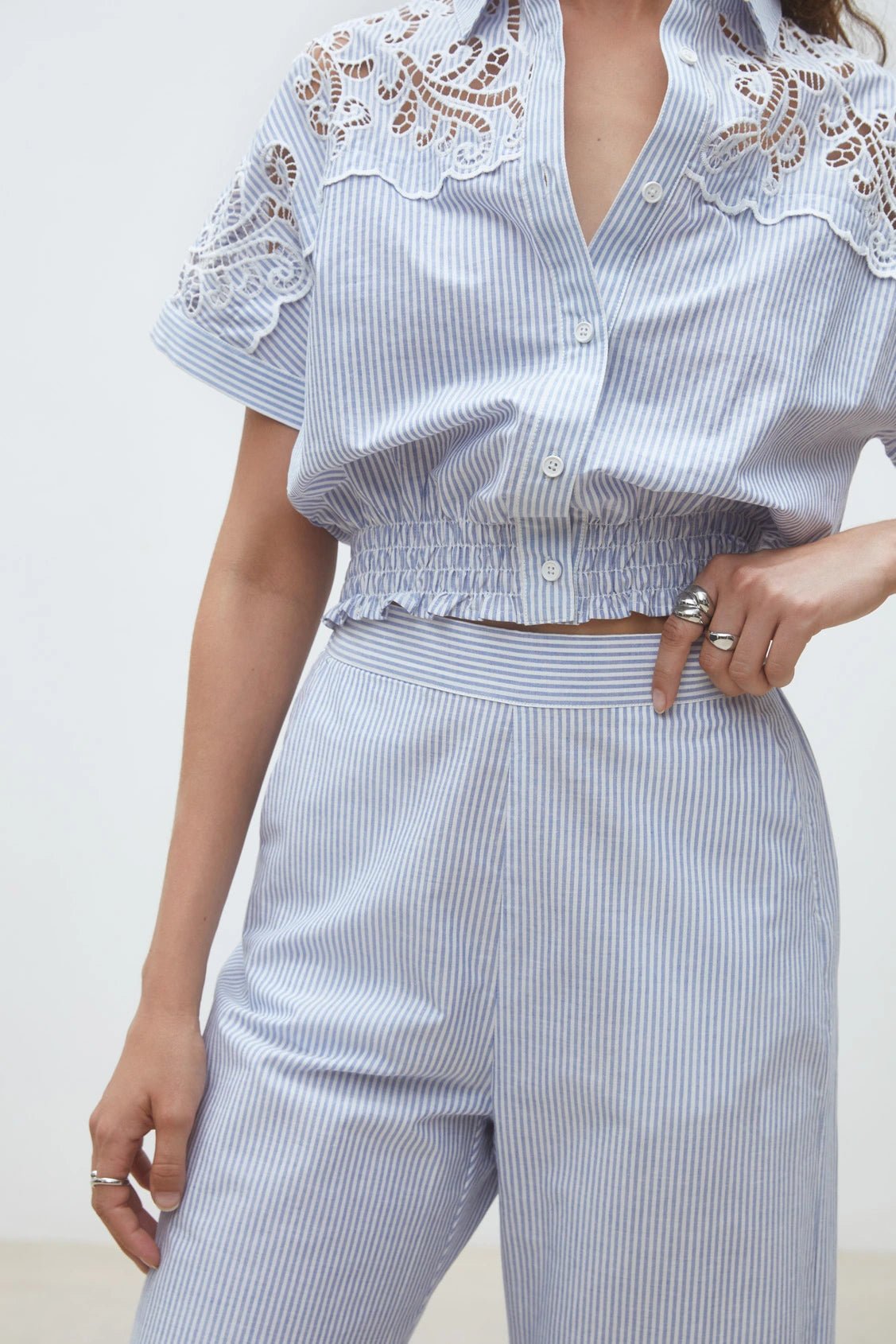 Suncoo Joss Woven Pants - Flea Boutiques