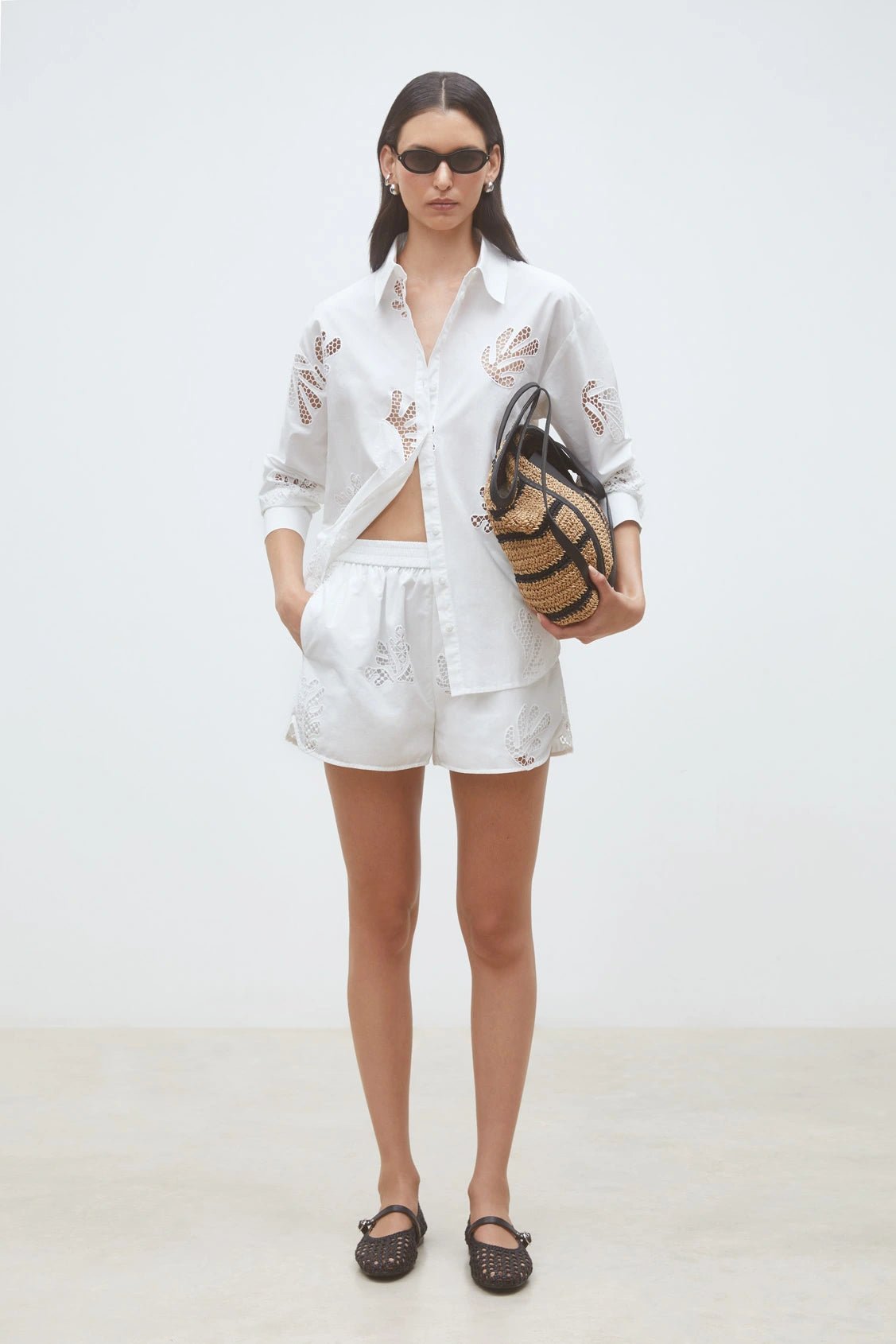 Suncoo Loula Woven Blouse - Flea Boutiques
