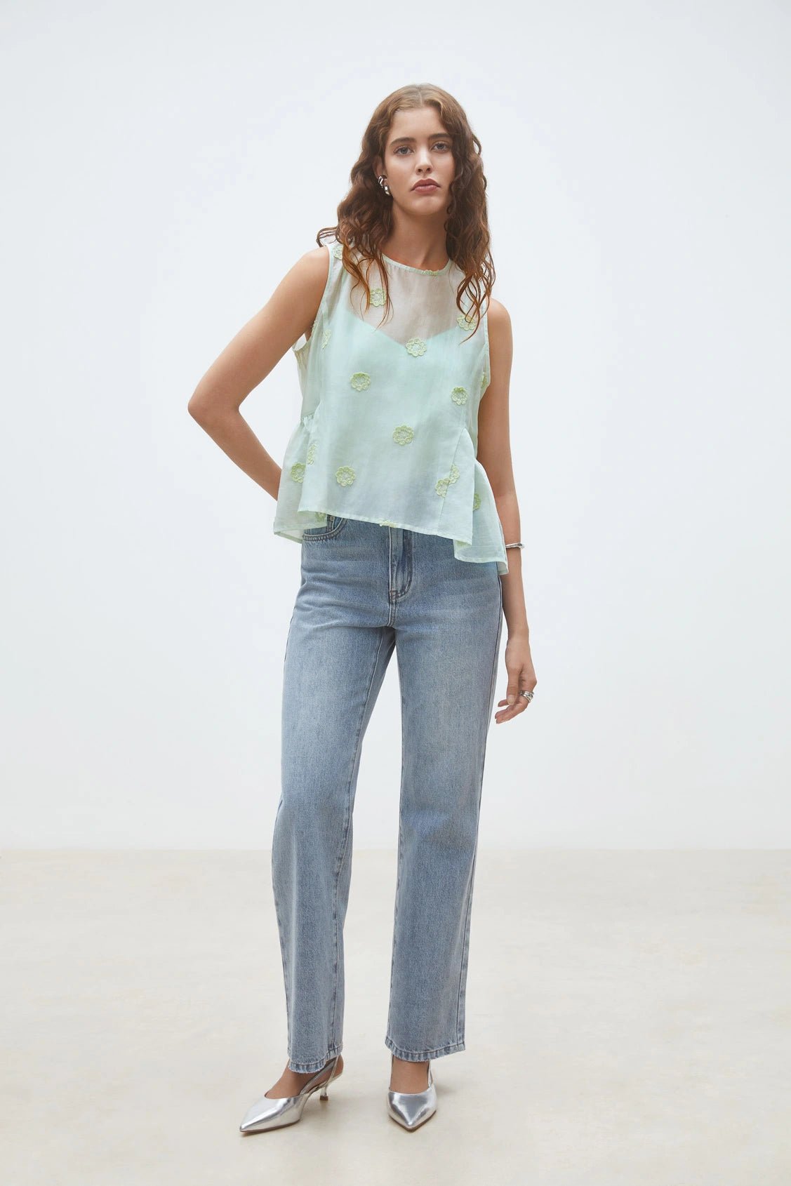 Suncoo Lywen Woven Blouse - Flea Boutiques