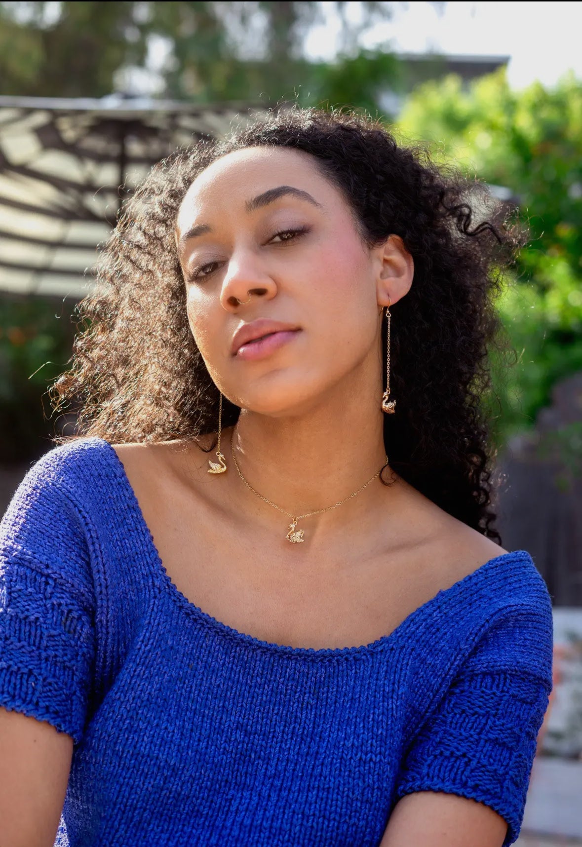 Swan Lake Choker - Flea Boutiques