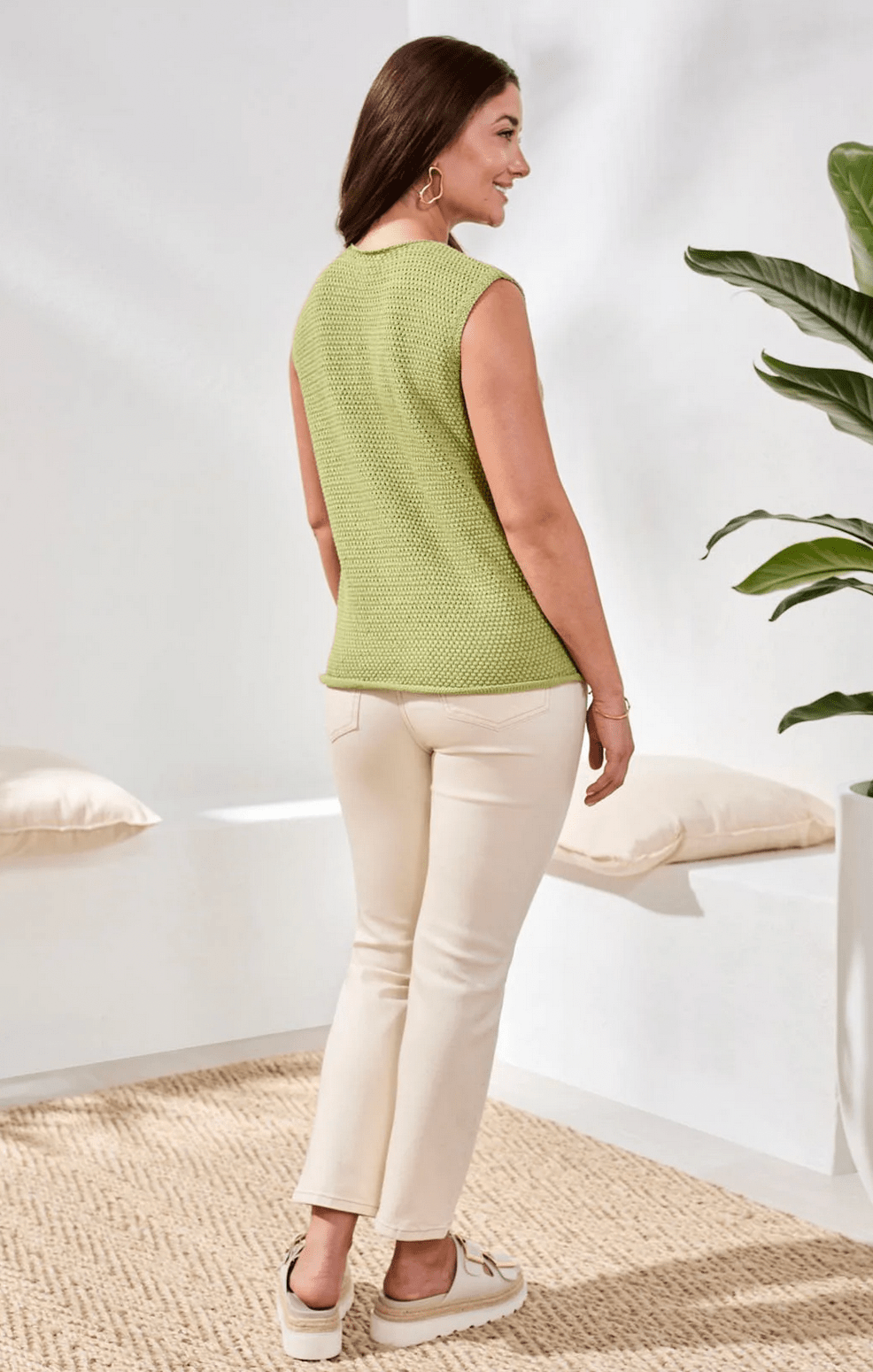 Sweater Vest with Pockets - Flea Boutiques