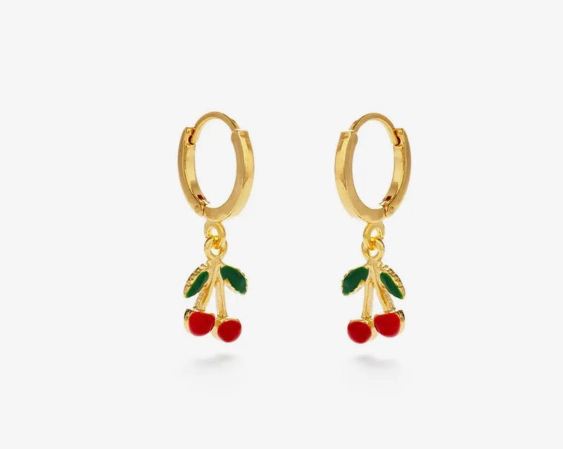Sweet Cherry Hoop - Flea Boutiques