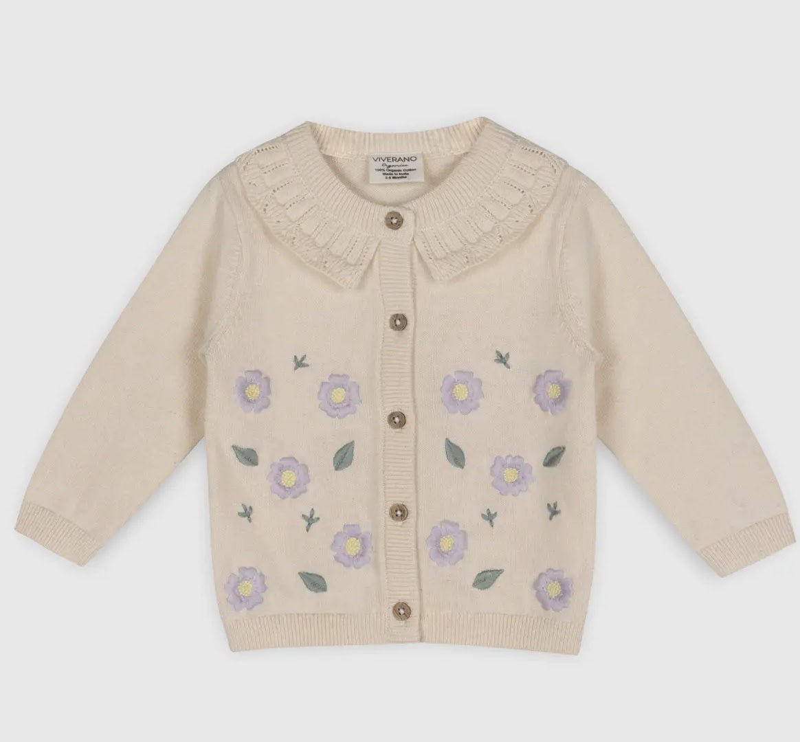 Sweet Floral Cardi Knit - Flea Boutiques
