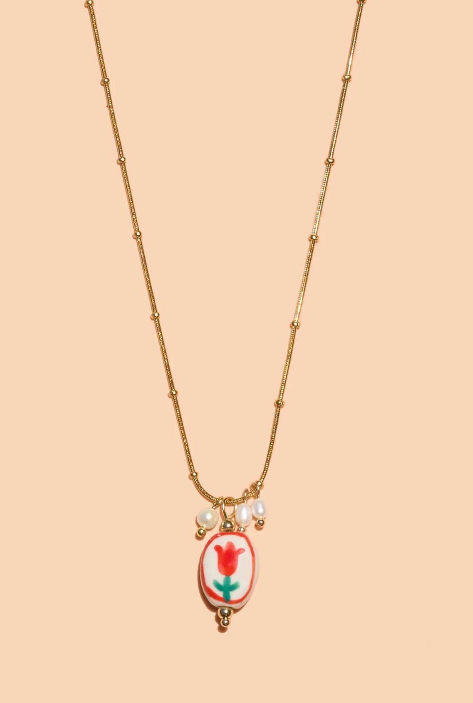 Sweet Tulip Necklace - Flea Boutiques