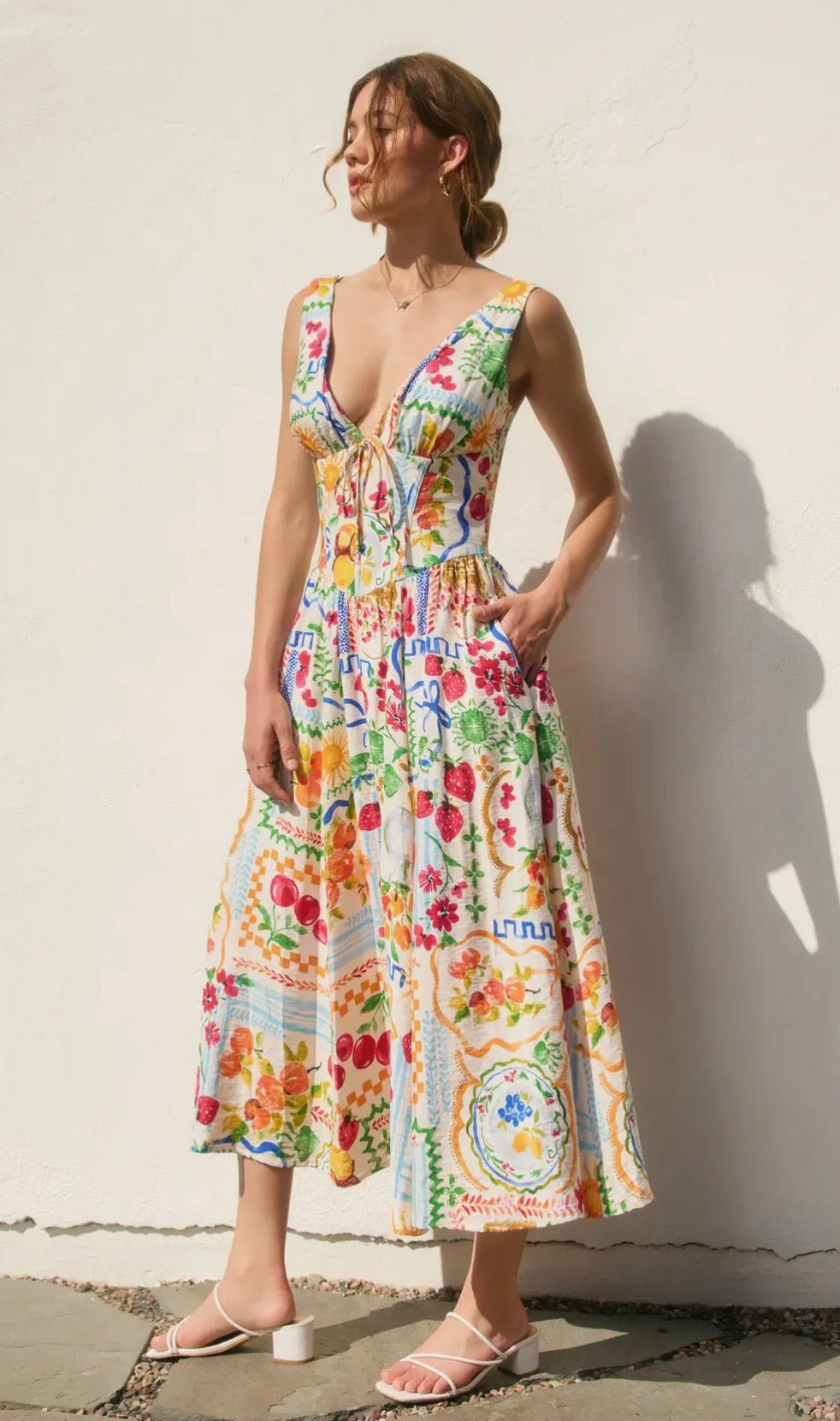 Sweetest Thing Corset Midi Dress - Flea Boutiques