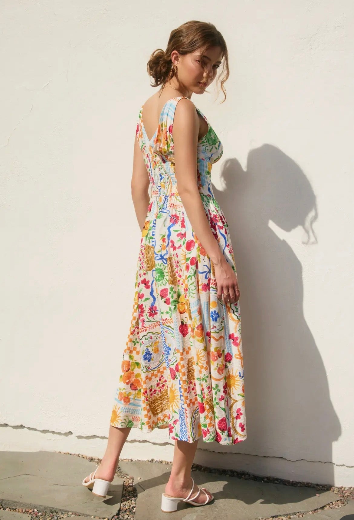 Sweetest Thing Corset Midi Dress - Flea Boutiques