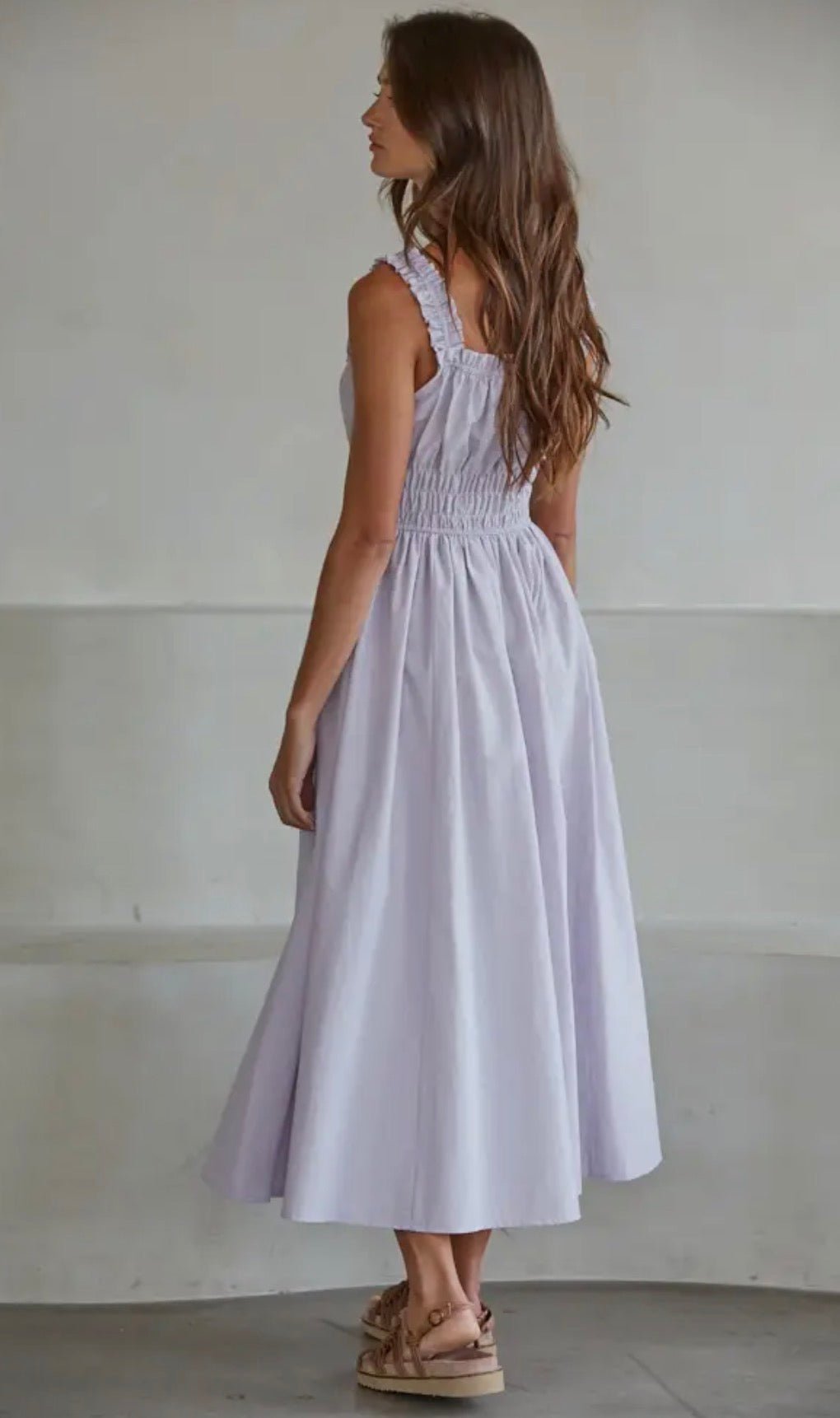 Sweetheart Neck sleeveless Dress - Flea Boutiques