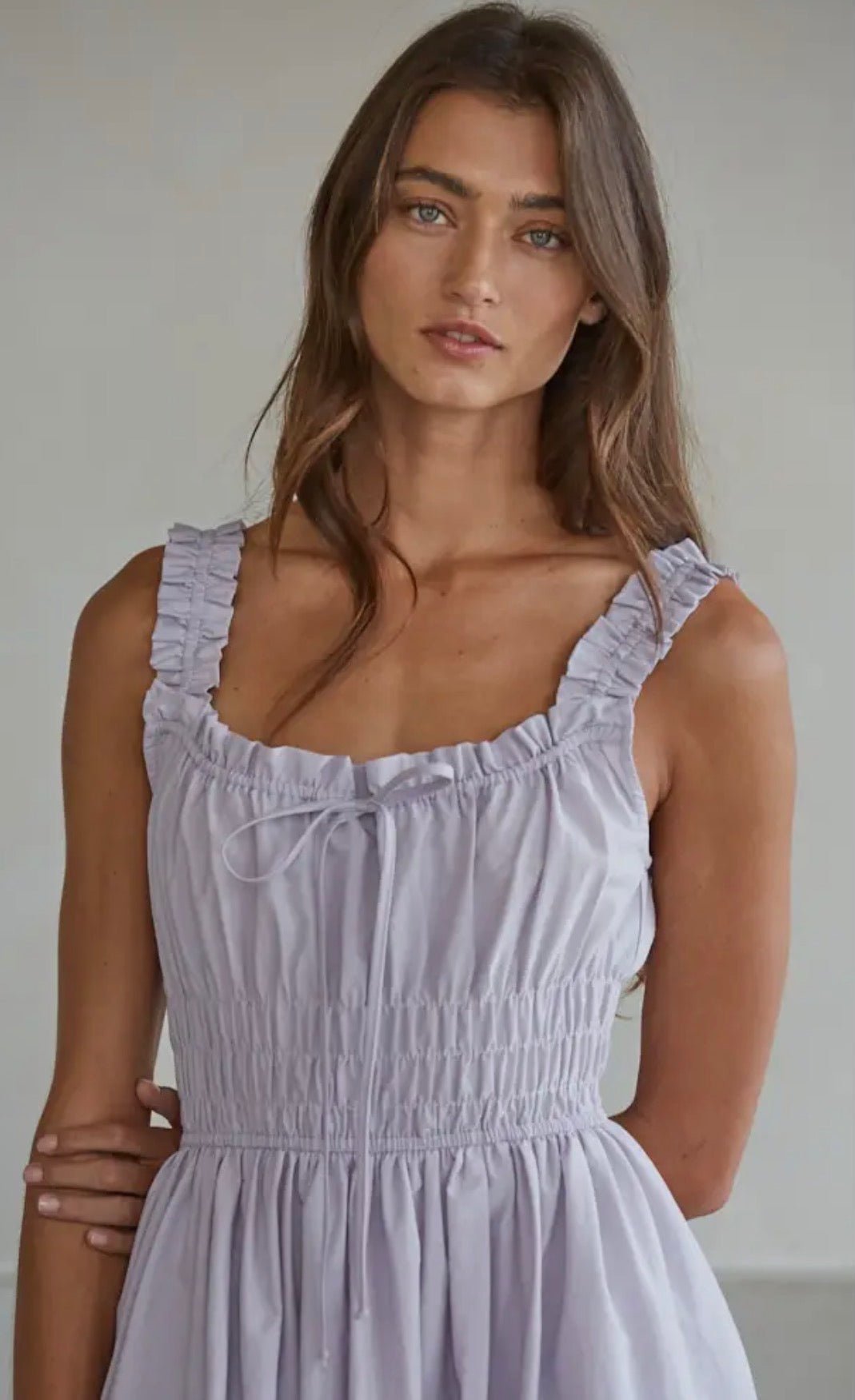 Sweetheart Neck sleeveless Dress - Flea Boutiques