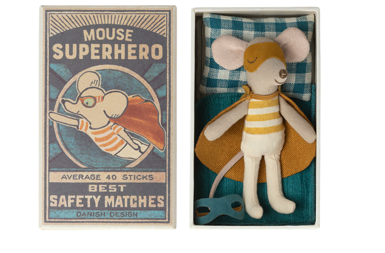 Little Brother Super Hero Mouse