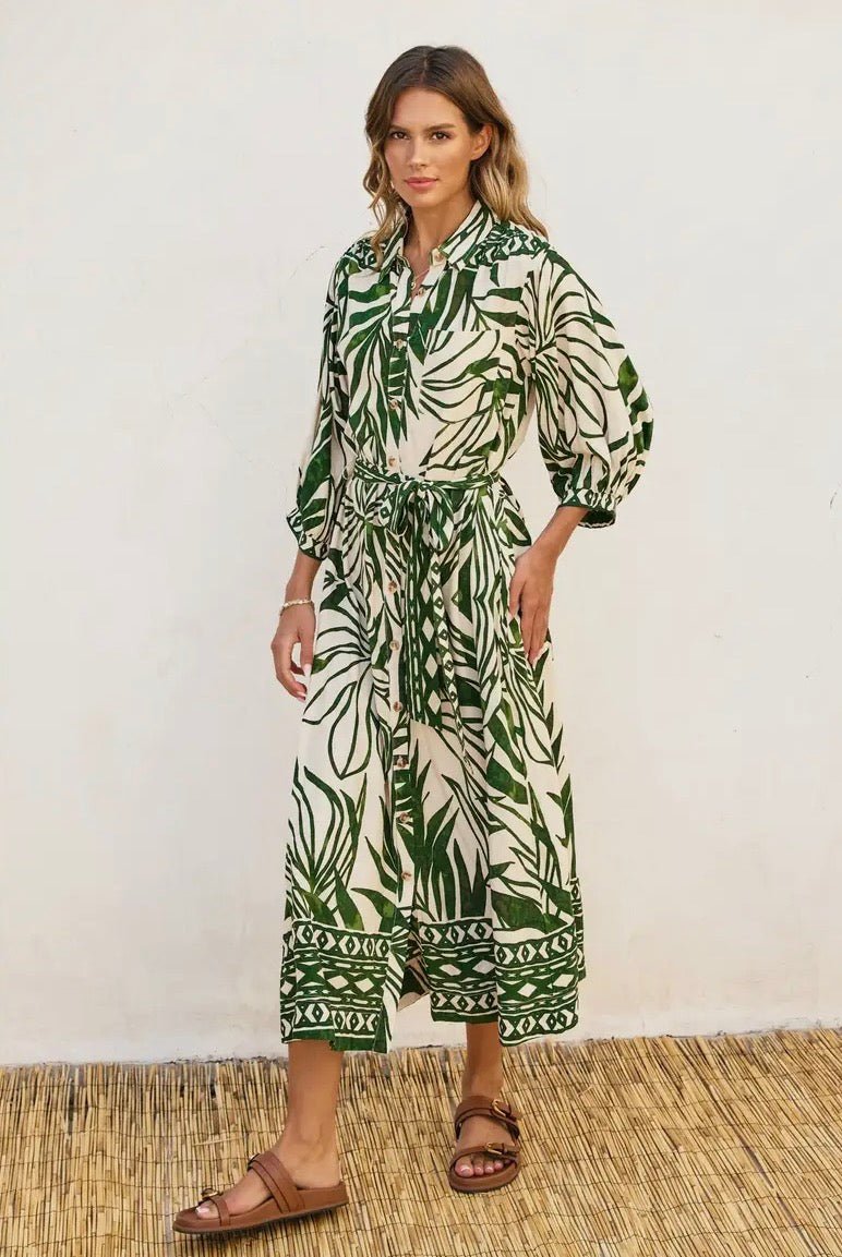 Take Me Away Shirt Dress - Flea Boutiques
