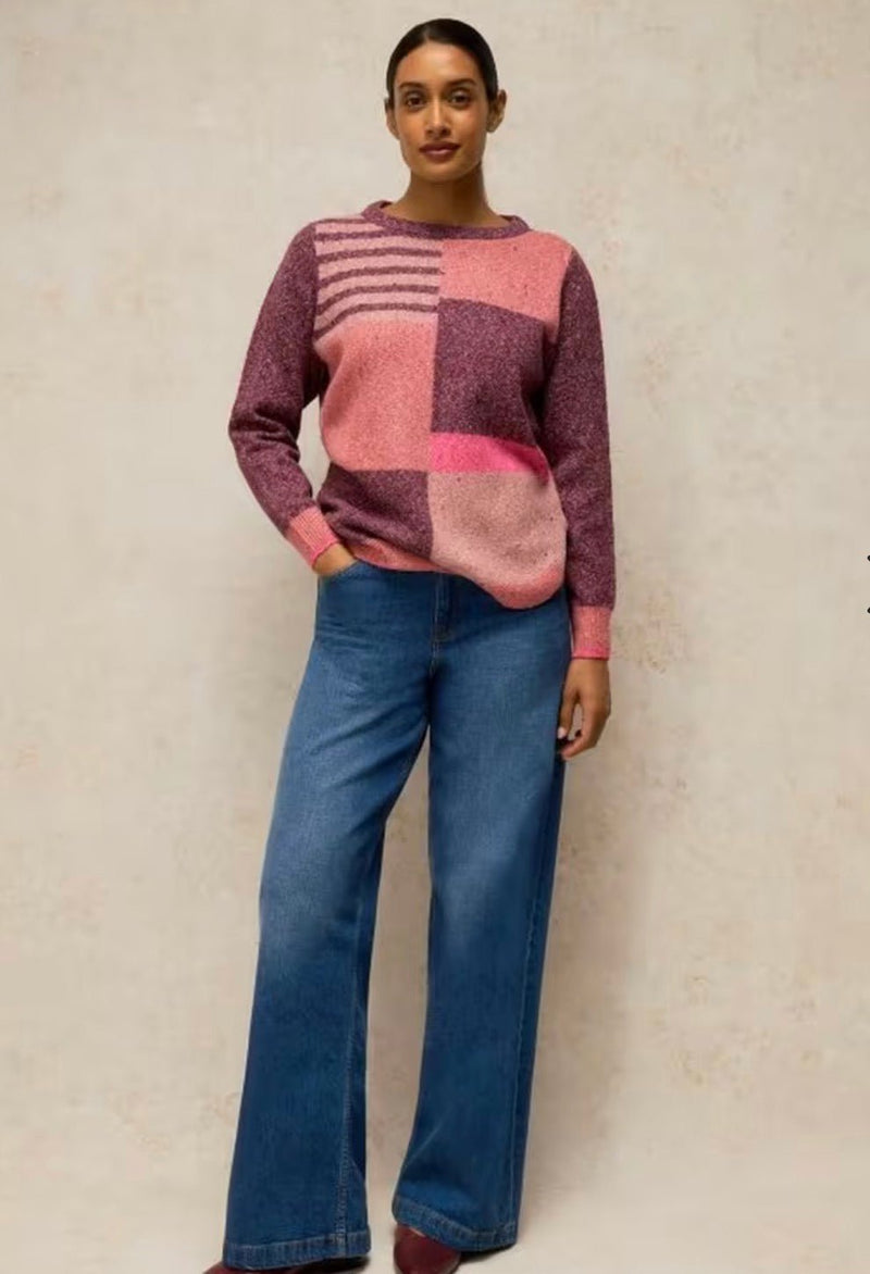 Talia Nep Abstract Sweater - Flea Boutiques