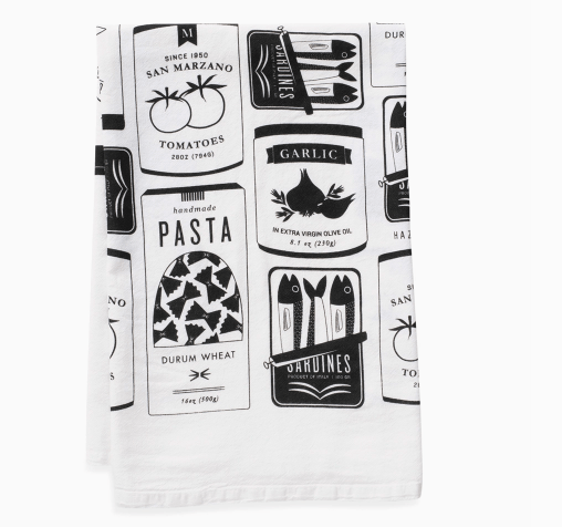talian Market Tea Towel - Flea Boutiques