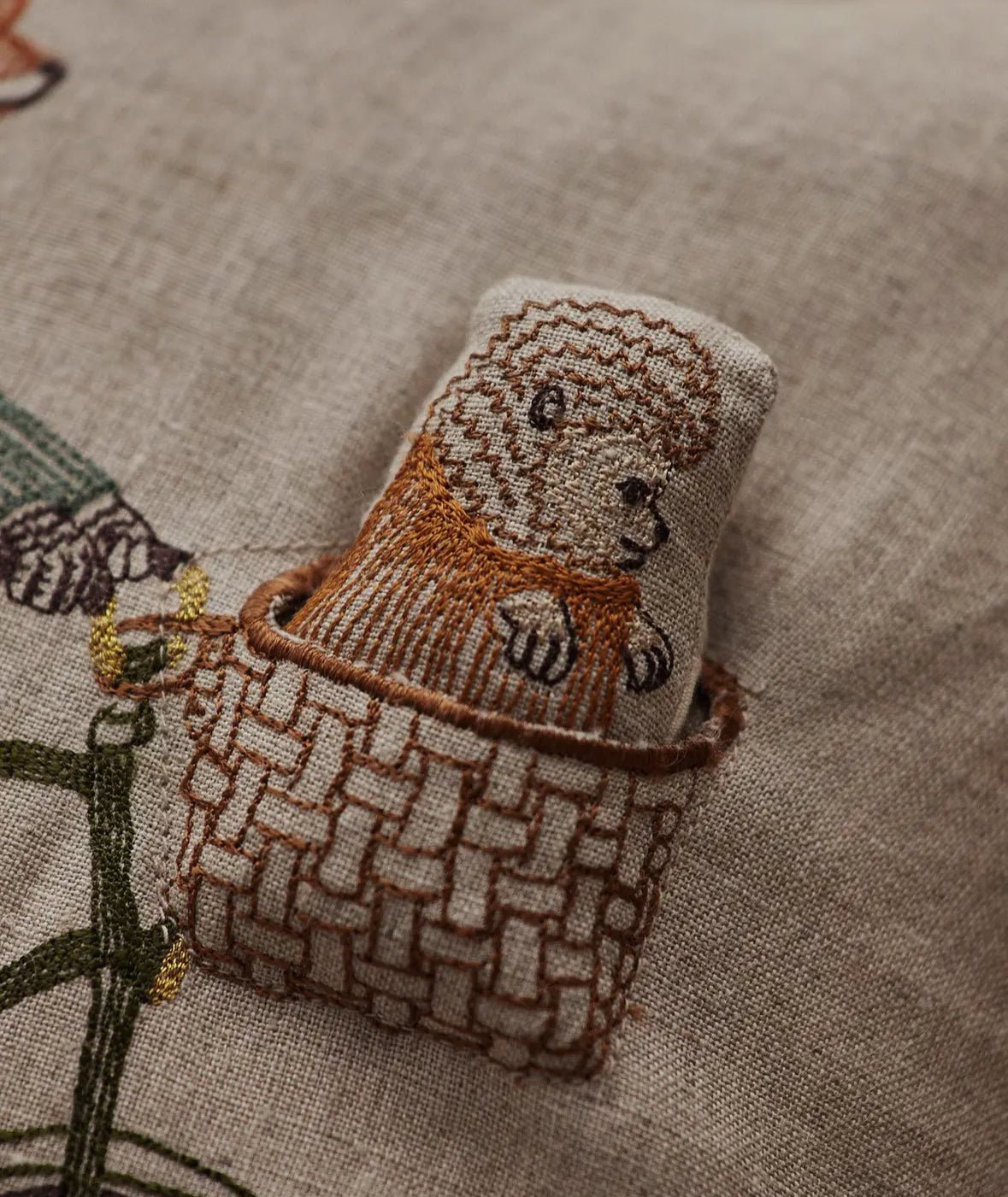 Tandem Bike Pocket Pillow - Flea Boutiques