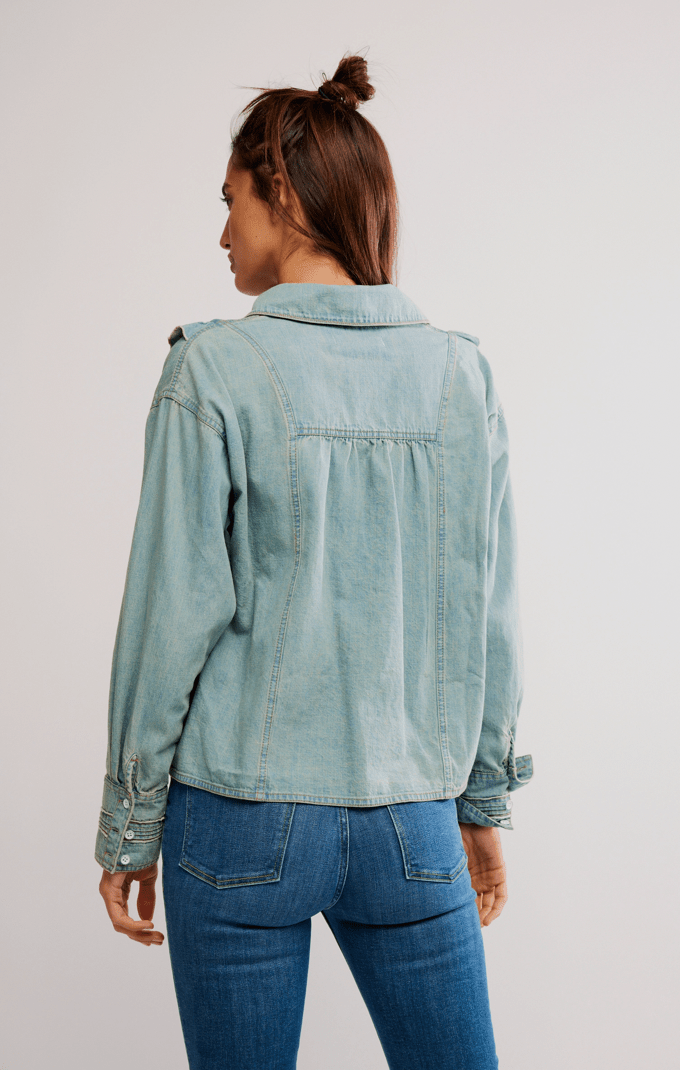 Tattered & Ruffled Top - Flea Boutiques