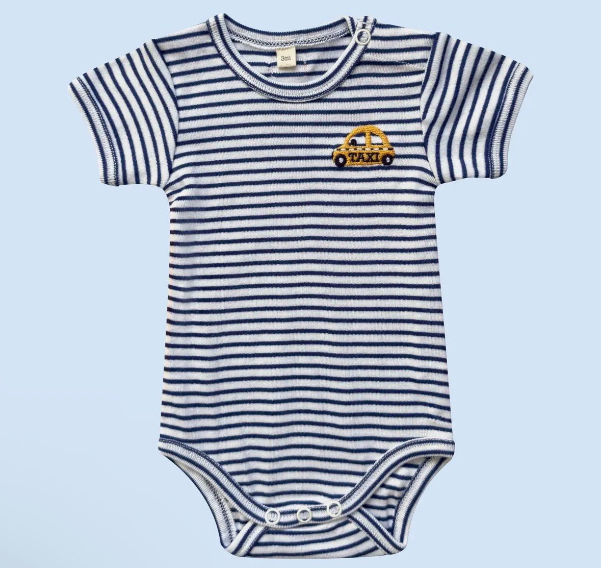 Taxi Embroidery Onesie - Flea Boutiques