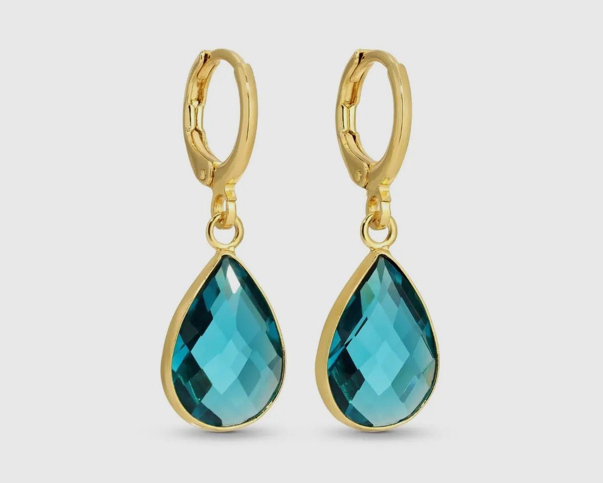 Teardrop huggies - Flea Boutiques