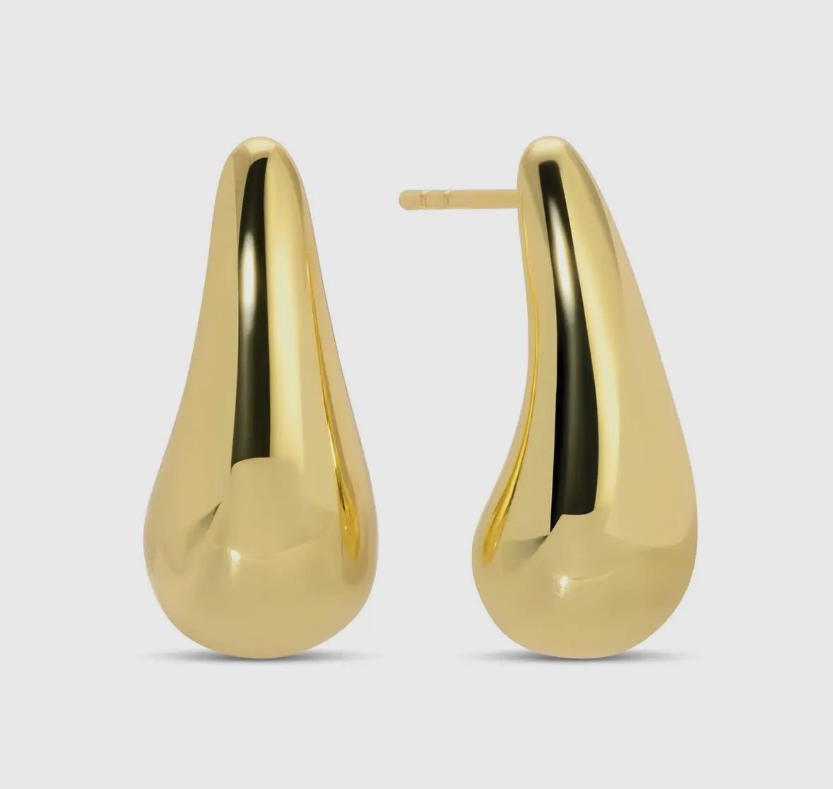 Teardrop Studs - Flea Boutiques
