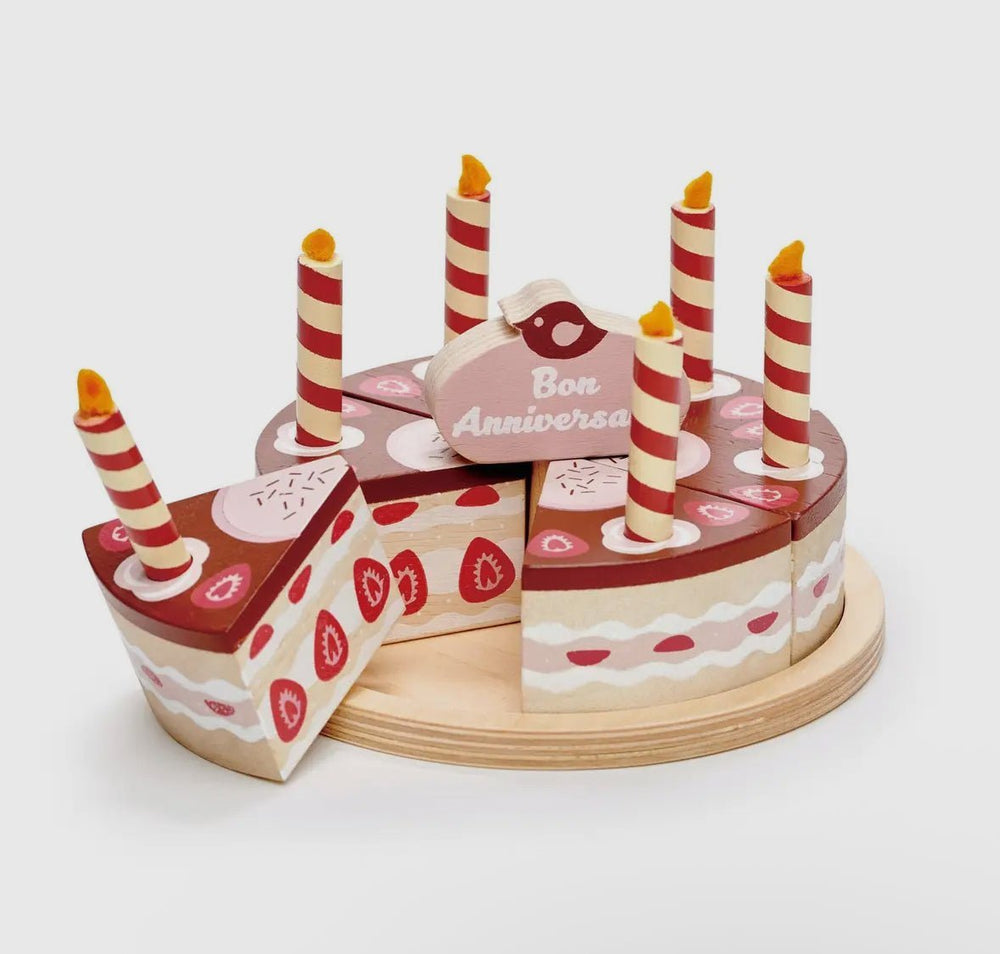 Tender Leaf Chocolate Birthday Cake