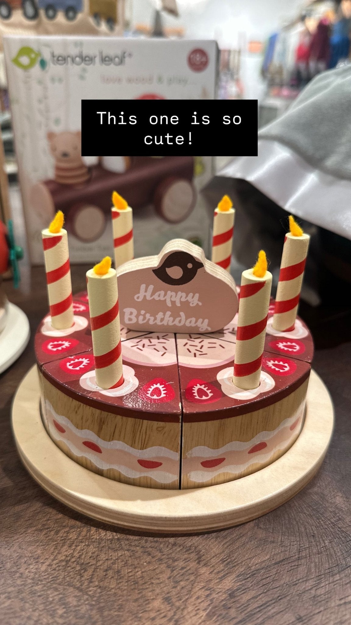 Tender Leaf Chocolate Birthday Cake - Flea Boutiques