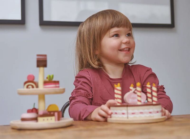 Tender Leaf Chocolate Birthday Cake - Flea Boutiques