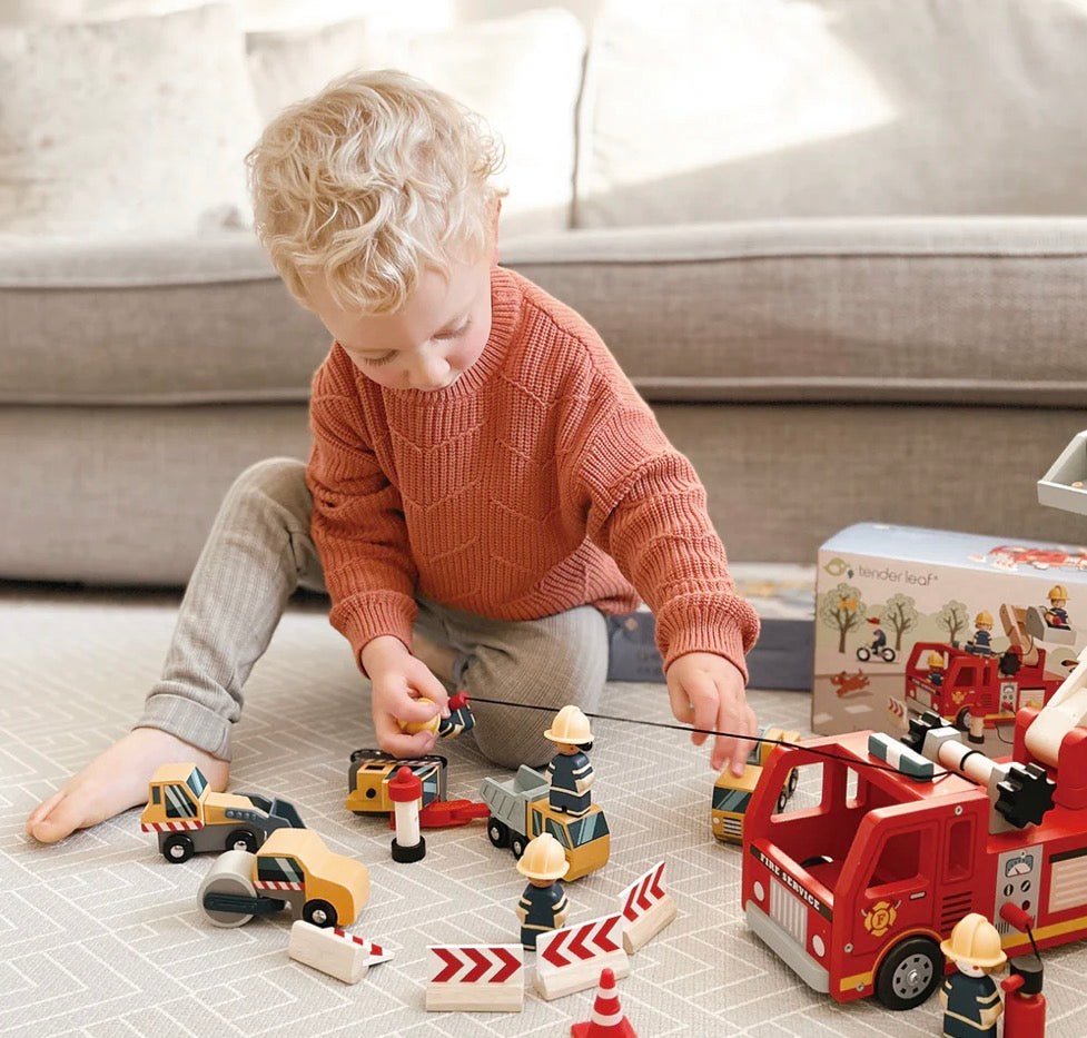Tender Leaf Fire Engine - Flea Boutiques