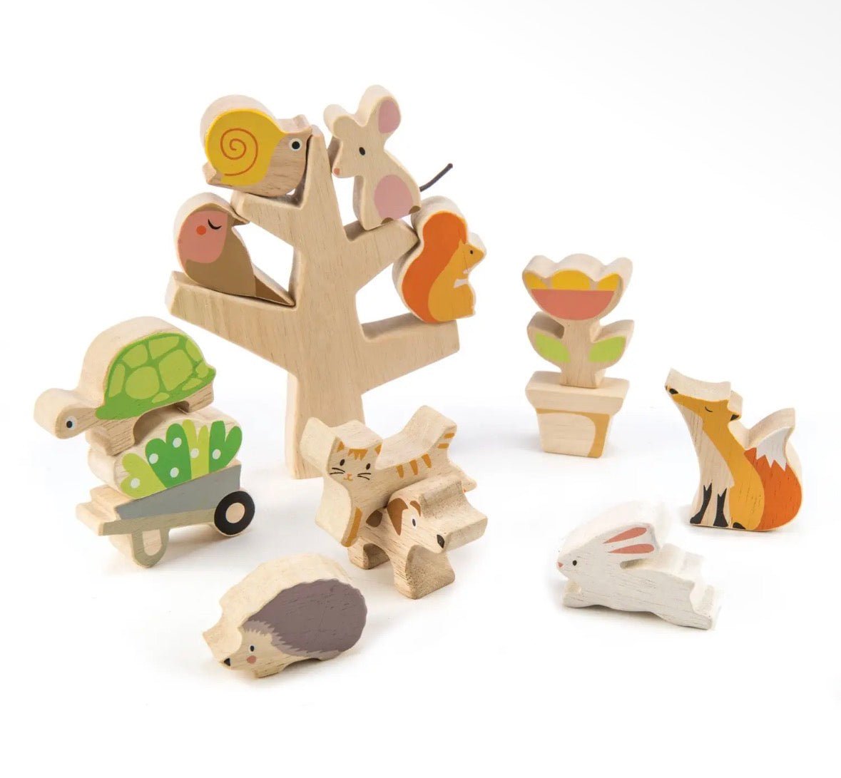 Tender Leaf Stacking Garden Friends - Flea Boutiques