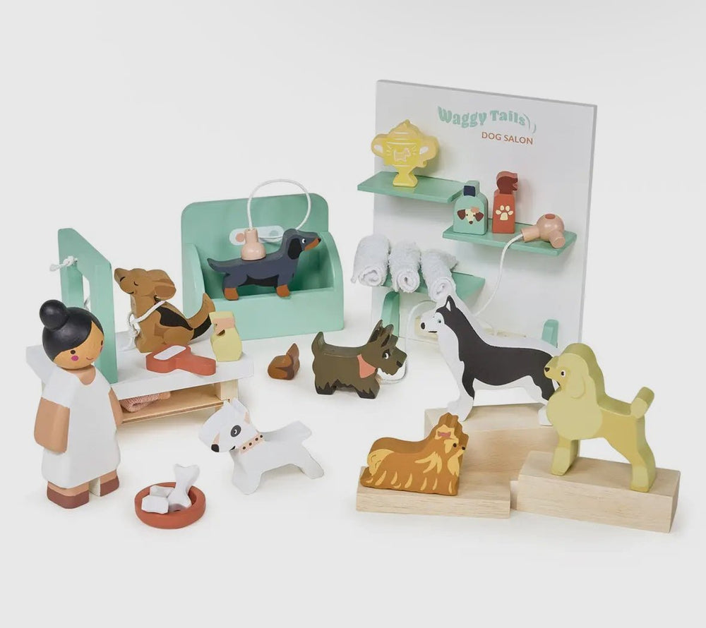 Tender Leaf Waggy Tails Dog Salon