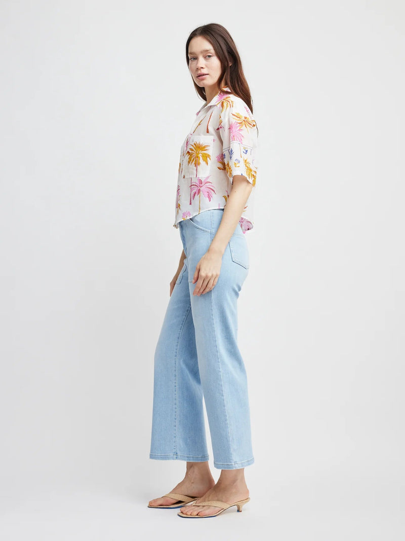 Terri Crop Shirt - Flea Boutiques