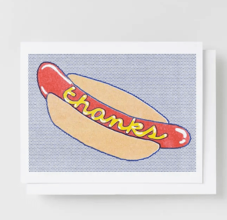Thanks Frank Card - Flea Boutiques