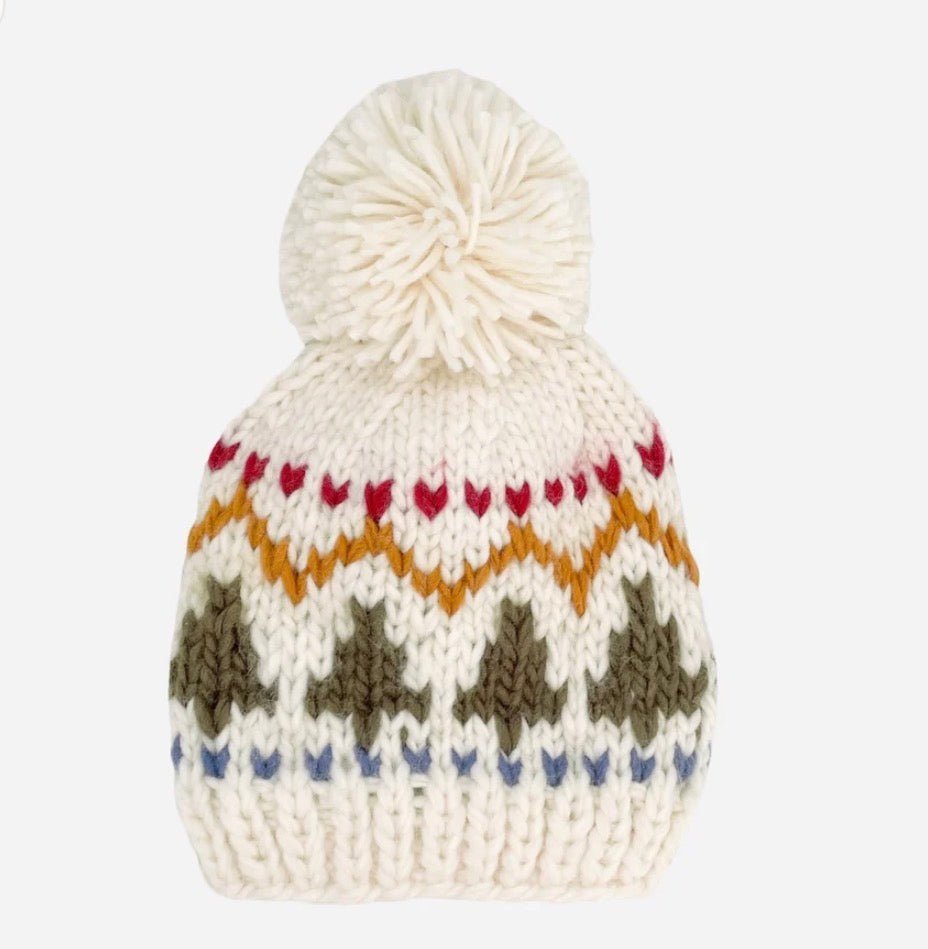 The Blueberry Hill Tree Fair Isle Beanie - Flea Boutiques