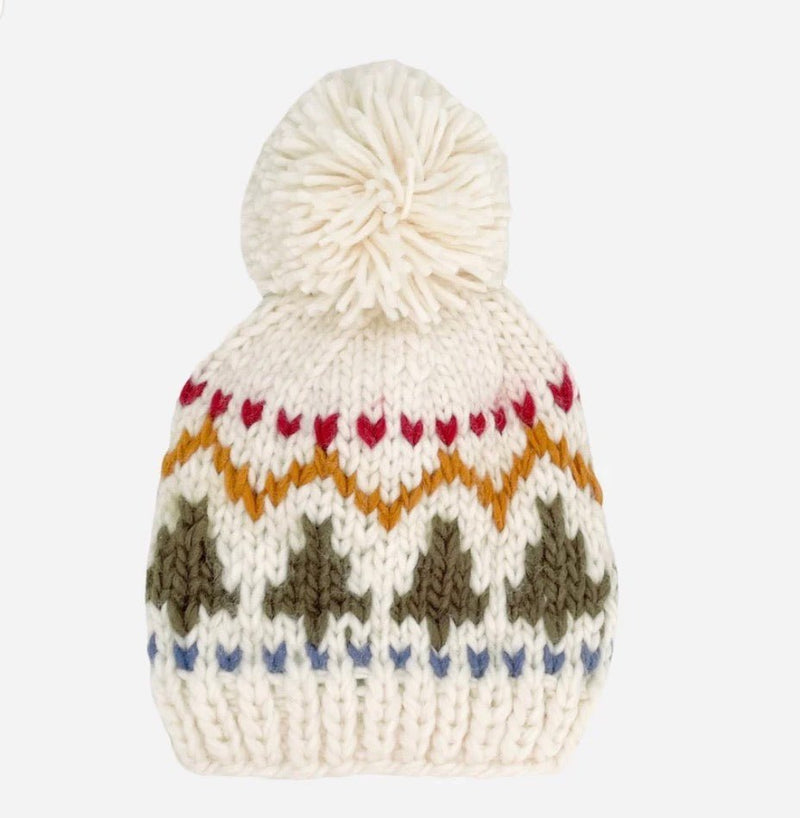 The Blueberry Hill Tree Fair Isle Beanie - Flea Boutiques