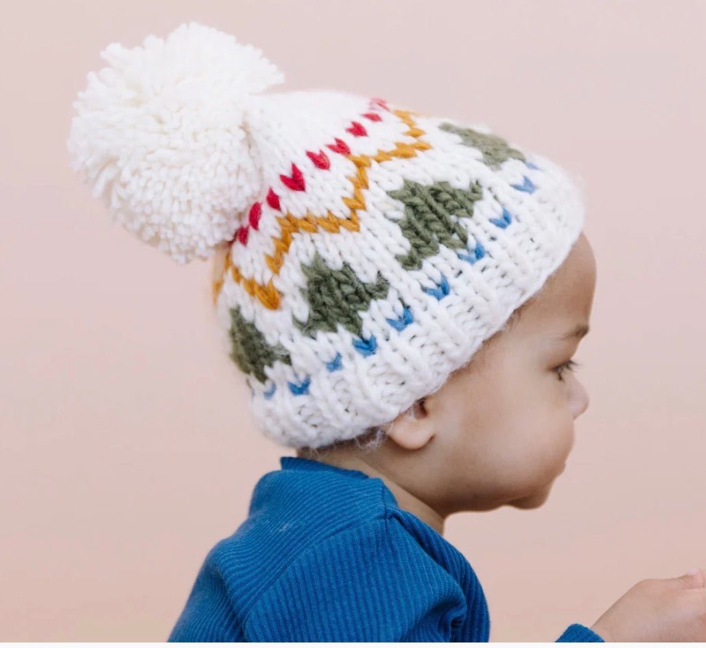 The Blueberry Hill Tree Fair Isle Beanie - Flea Boutiques