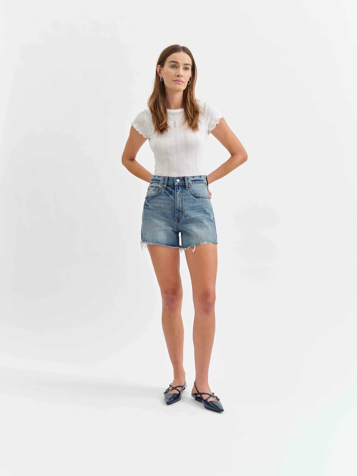 The Knockout High rise shorts - Flea Boutiques