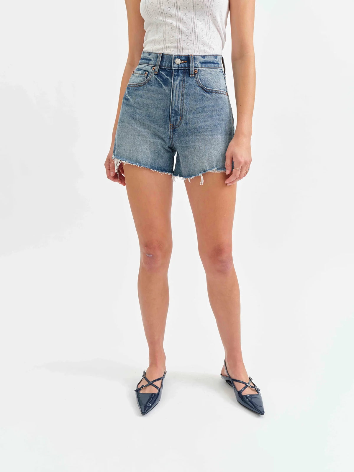 The Knockout High rise shorts - Flea Boutiques