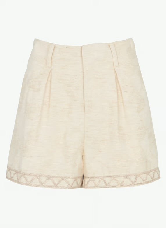 The Korner Linen Shorts - Flea Boutiques