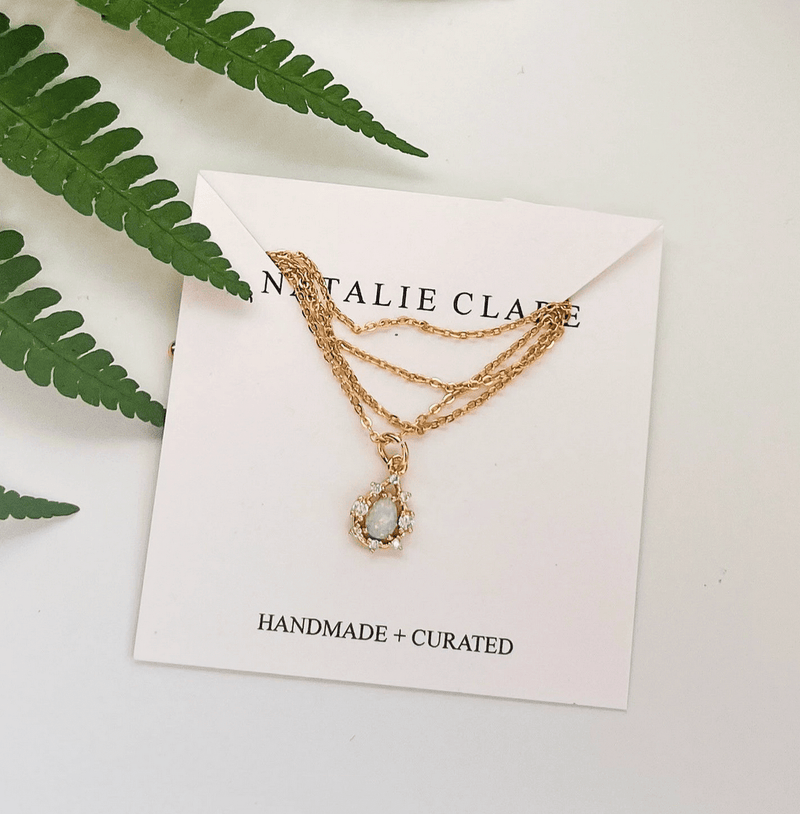 The Opalite Necklace - Flea Boutiques