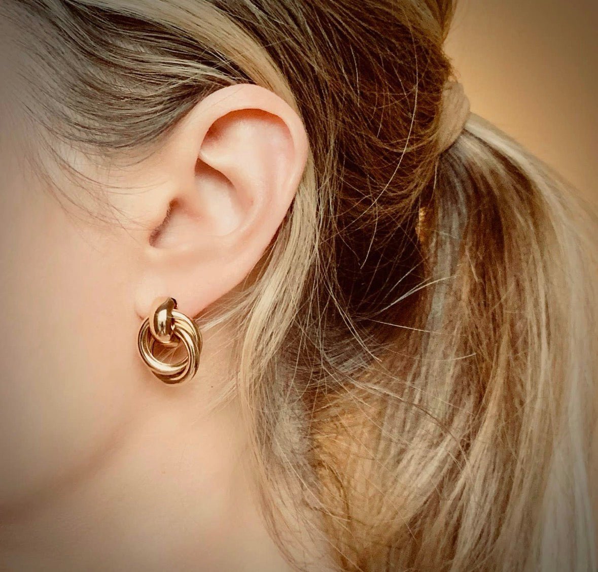 The Perfect Knot Studs - Flea Boutiques