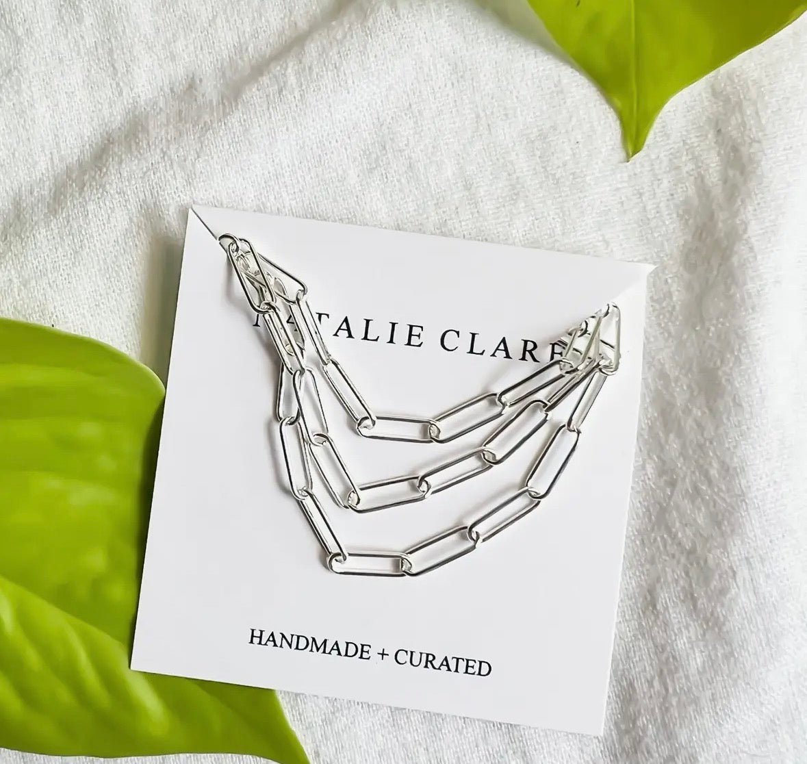 The Silver Paperclip Chain - Flea Boutiques