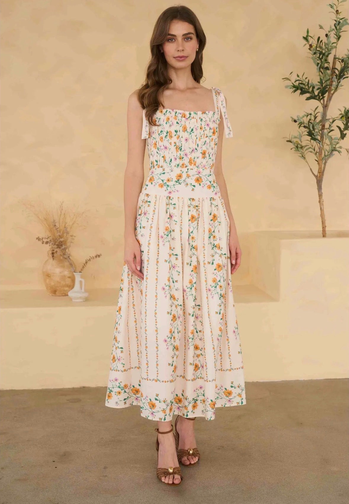 The Strap Smocked Back detail - Flea Boutiques