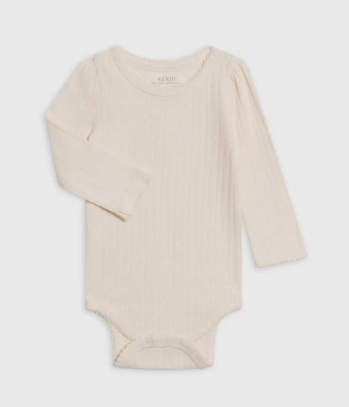 Thea Pointelle Bodysuit - Flea Boutiques