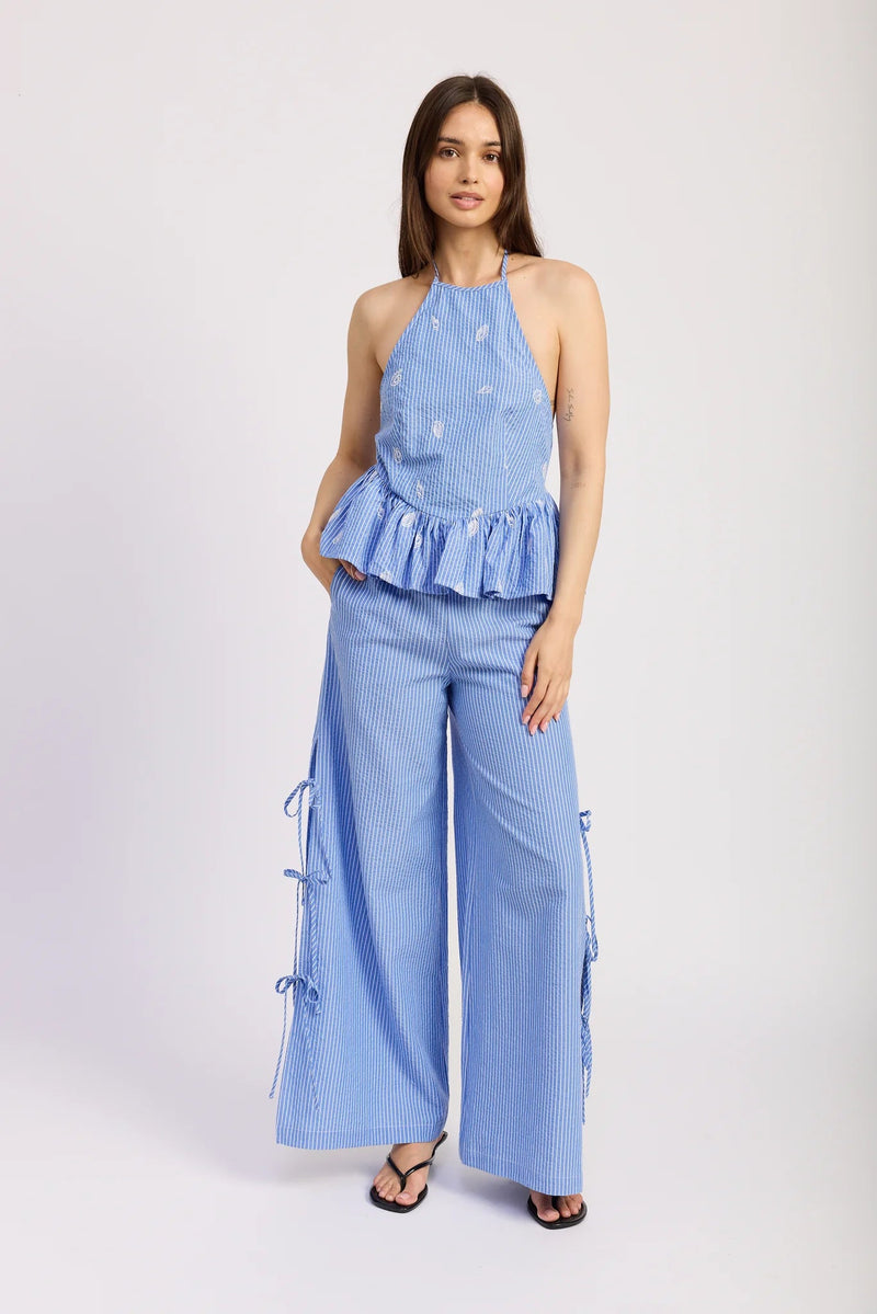 Tie Back Halter Top - Flea Boutiques