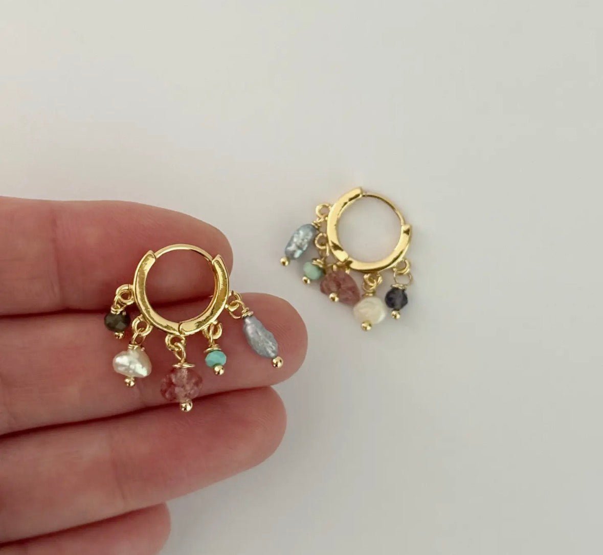 Tierra Y Mar Hoops - Flea Boutiques