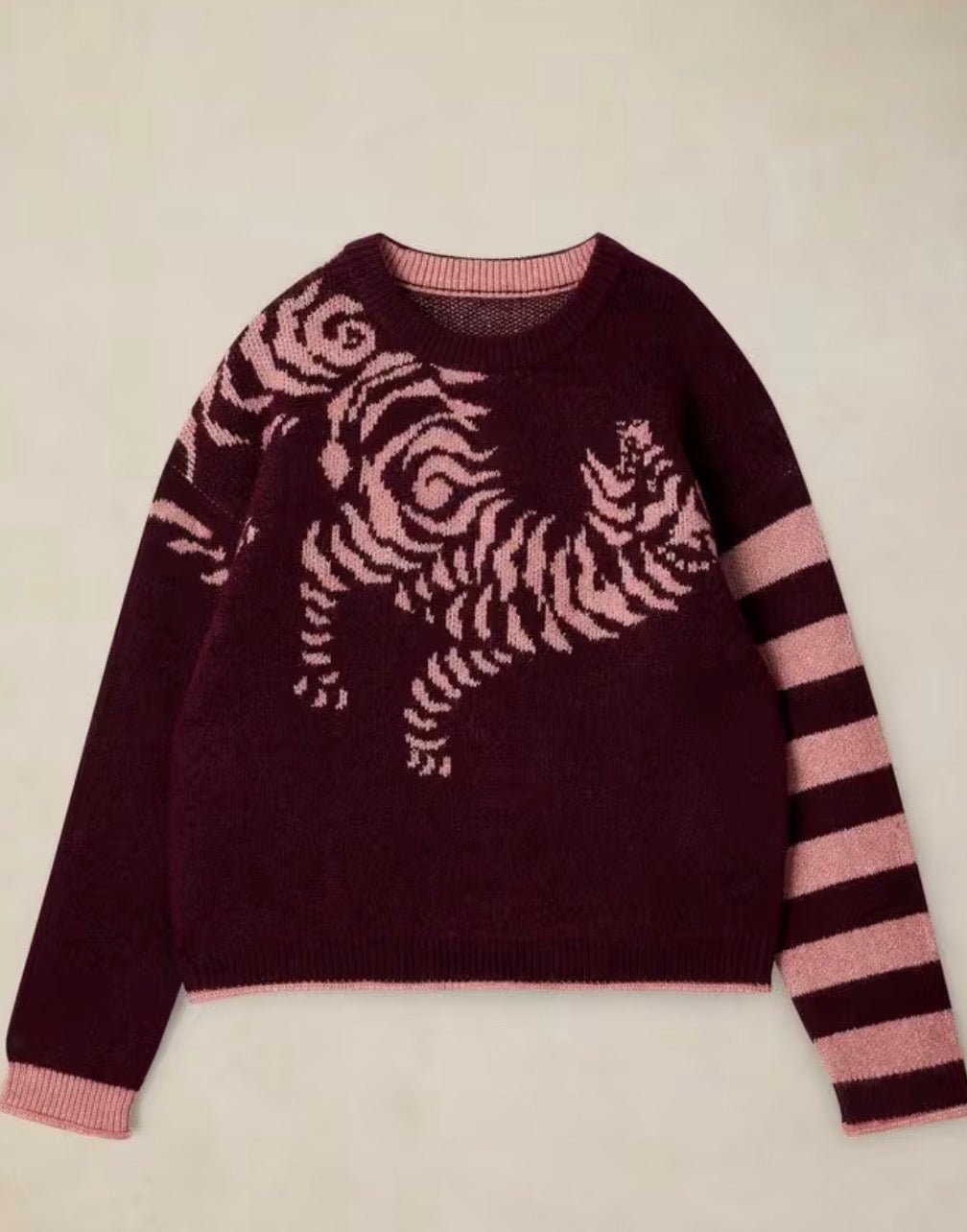 Tiger Stripe Sweater - Flea Boutiques