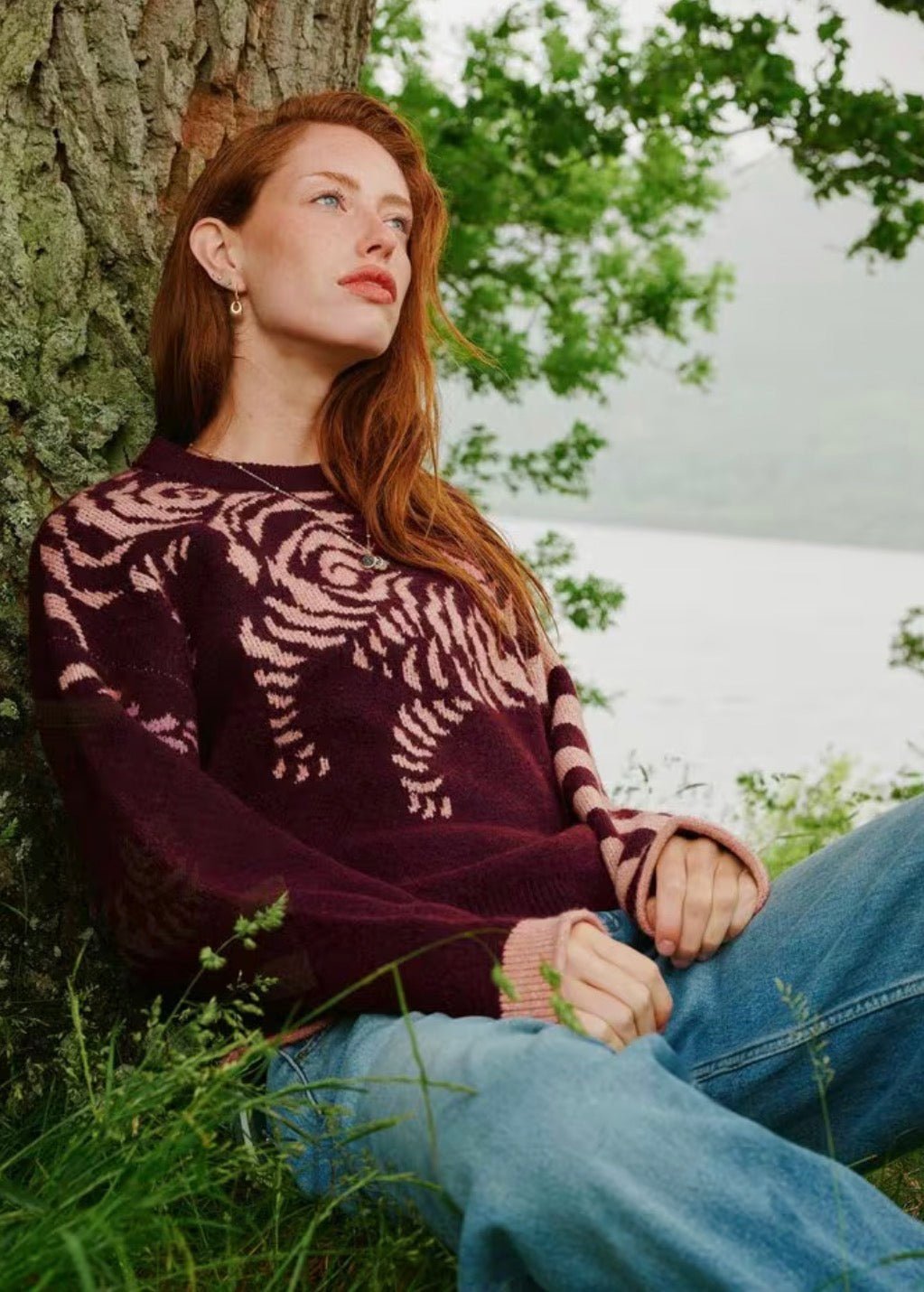 Tiger Stripe Sweater - Flea Boutiques