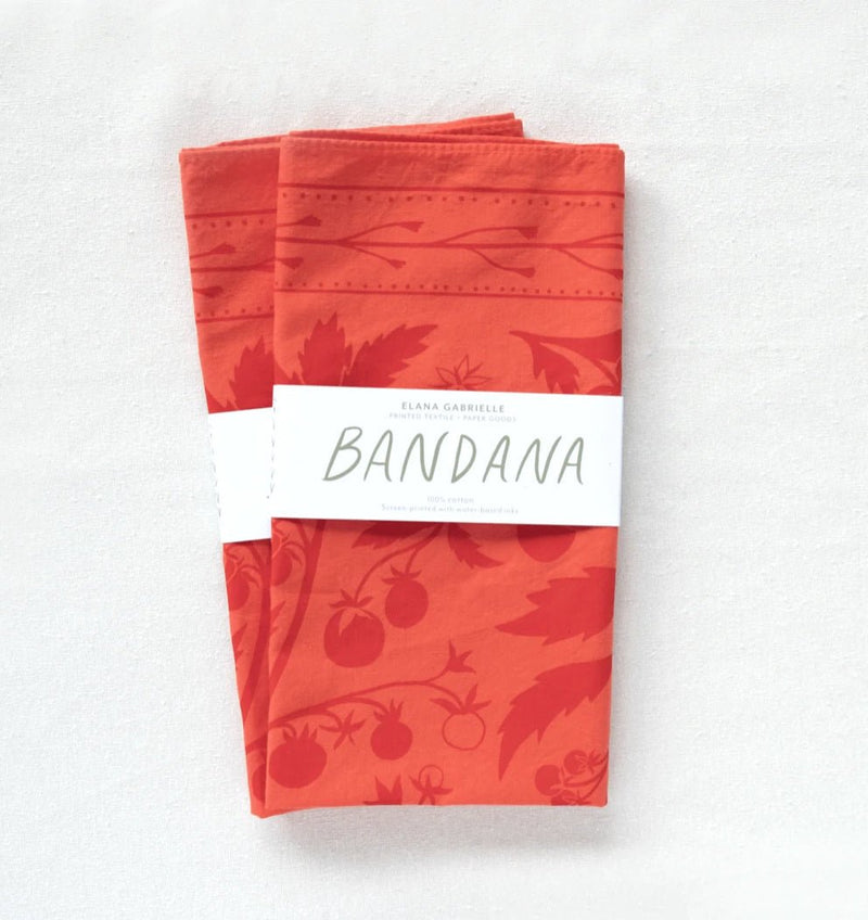 Tomato Cotton Bandana - Flea Boutiques