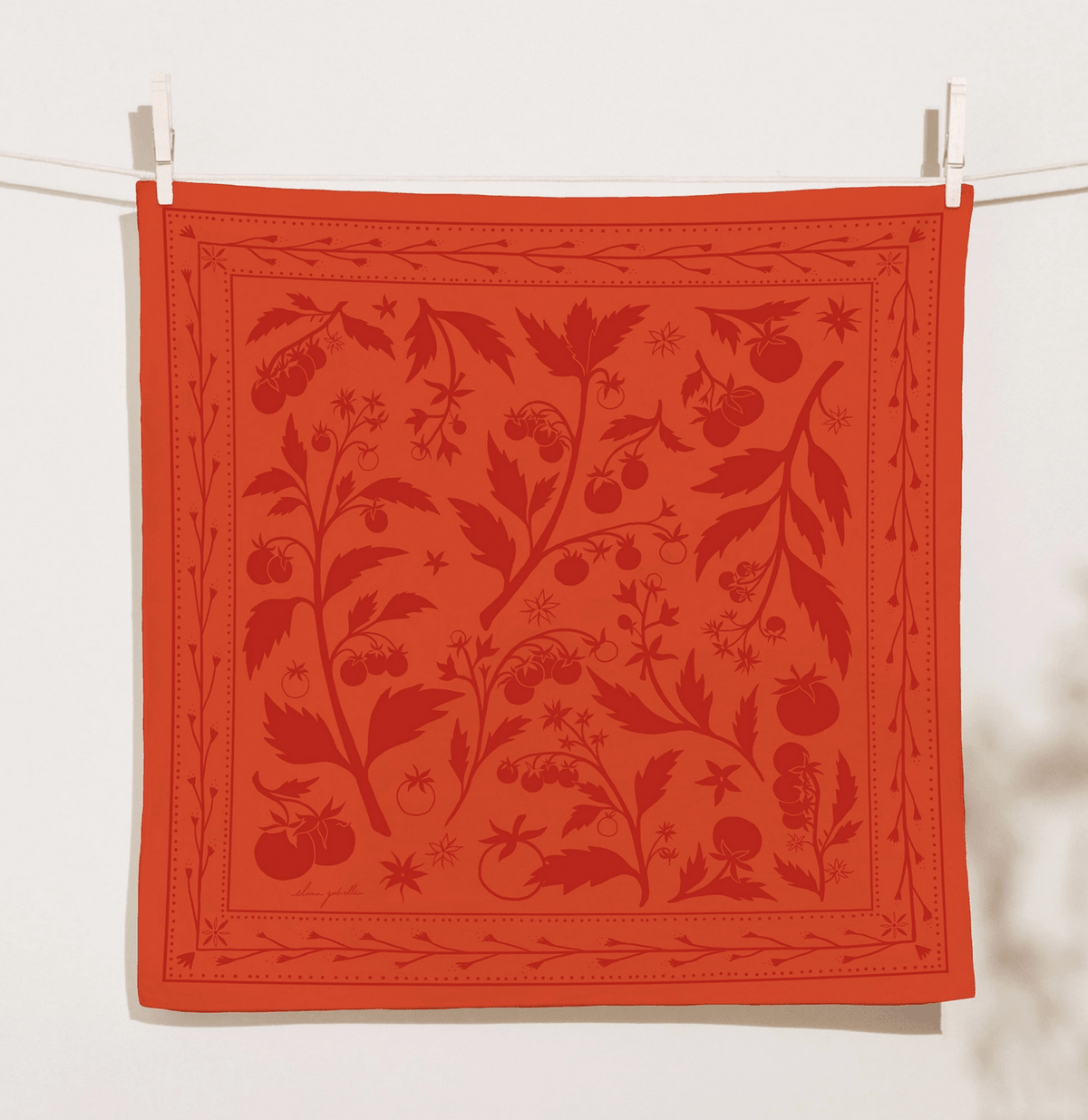 Tomato Cotton Bandana - Flea Boutiques