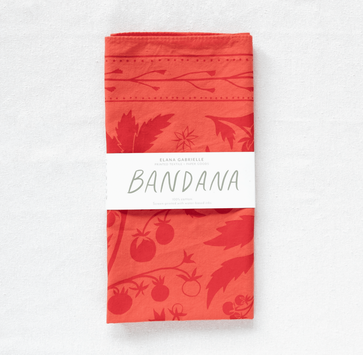 Tomato Cotton Bandana - Flea Boutiques